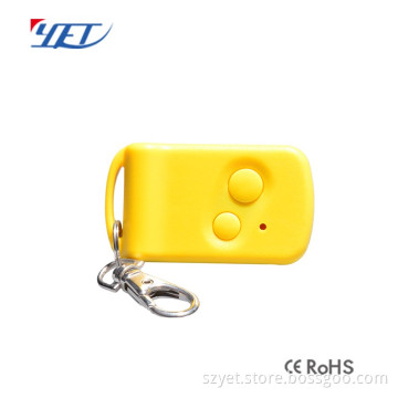 Universal 433mhz 2 channel wireless yellow remote control switch YET096